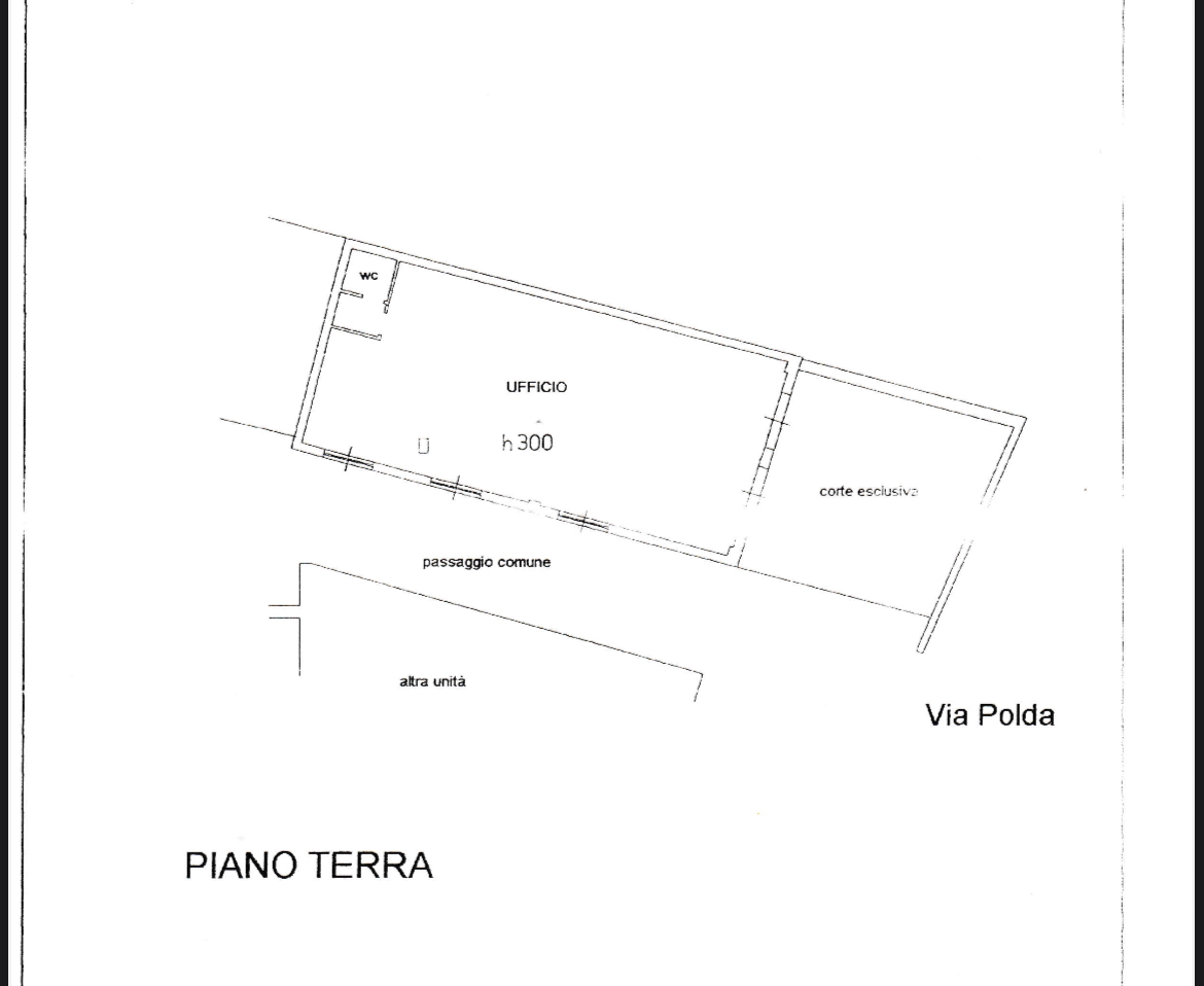 Locale Commerciale al piano Terra uso ufficio con doppio ingresso, Bussolengo